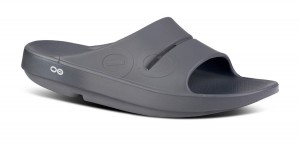 Dark Slate Fade & Slate Oofos OOahh Sport Slide Sandal | 32XNAMIWY