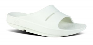 Grey Oofos OOahh Slide Sandal | 86JOCREQG