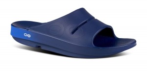 Royal / Navy Oofos OOahh Sport Slide Sandal | 42GFJXNWO