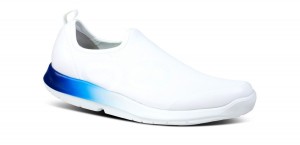 Royal / White Oofos OOmg Sport Low Shoe | 68TDOVNEG