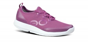 White / Purple Oofos OOmg Sport LS Low Shoe | 72CTZAKYO