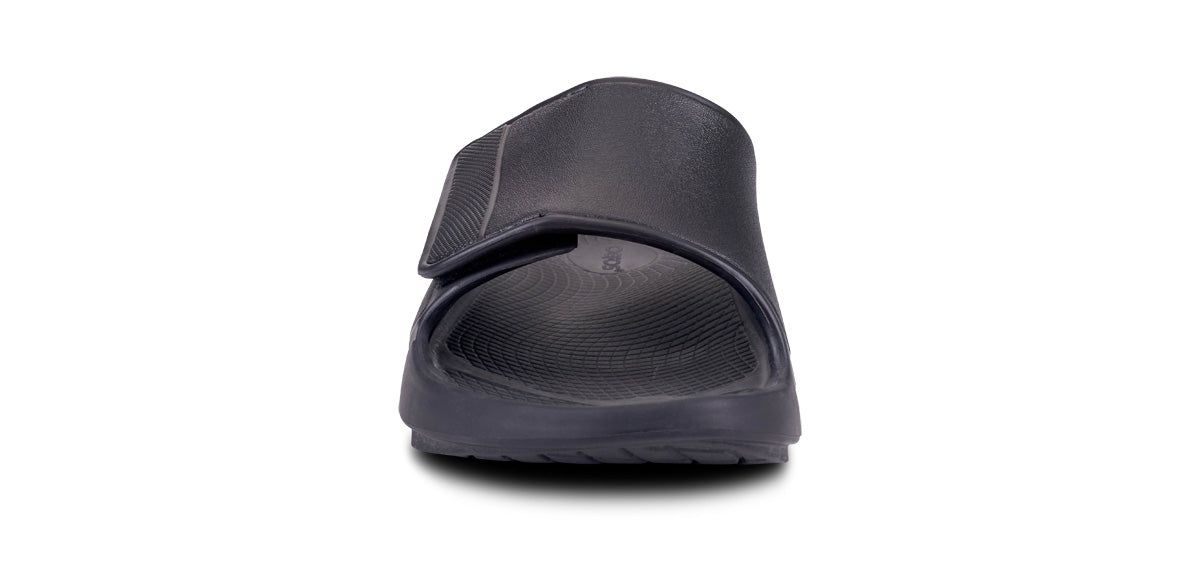 Black Oofos OOahh Sport Flex Sandal | 93PURLTVK