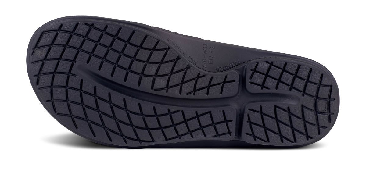 Black Oofos OOahh Sport Flex Sandal | 93PURLTVK