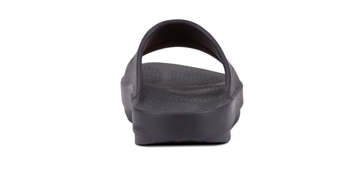 Black Oofos OOahh Sport Slide Sandal | 45AUGPRKF