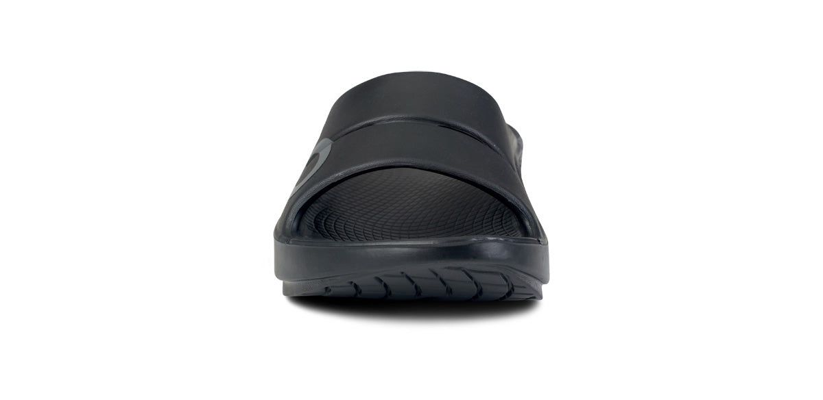 Black Oofos OOahh Sport Slide Sandal | 47VLSNZOI
