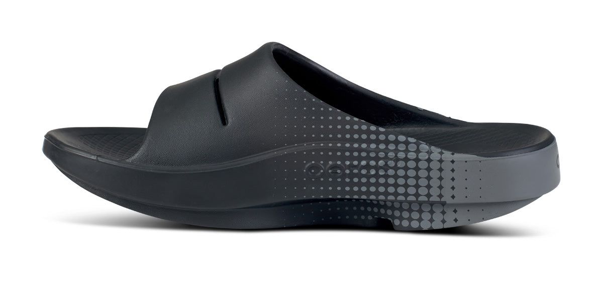 Black Oofos OOahh Sport Slide Sandal | 47VLSNZOI