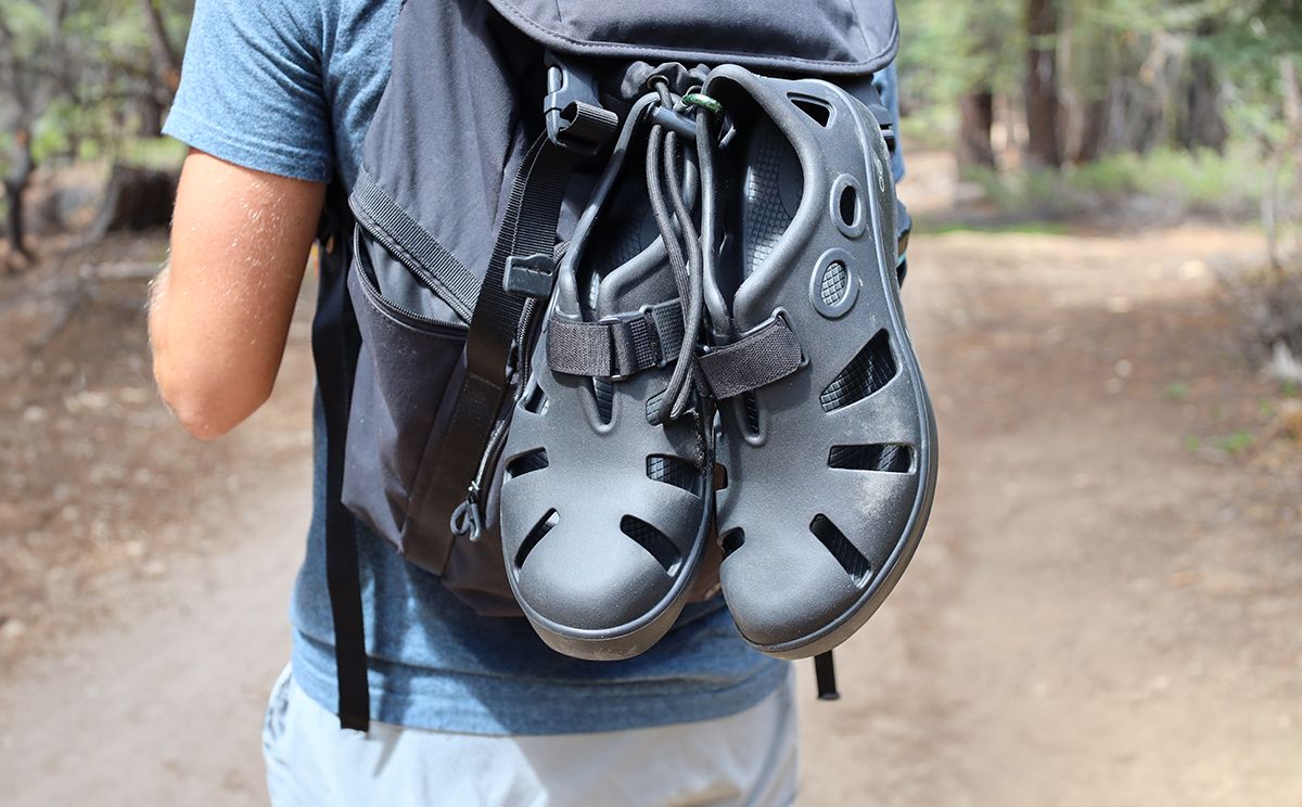 Black Oofos OOcandoo Sandal | 42CQIGTZK