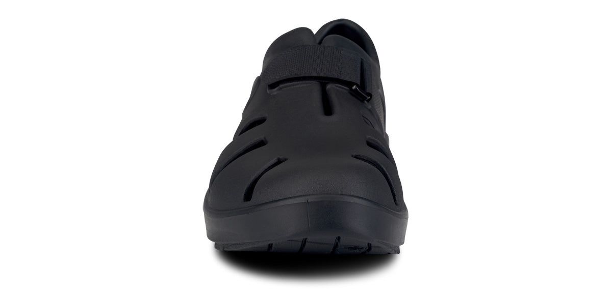 Black Oofos OOcandoo Sandal | 84ZRJBANV