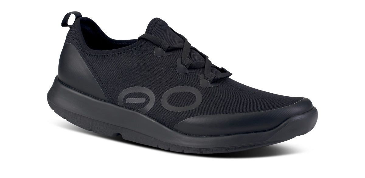 Black Oofos OOmg Sport LS Low Shoe | 49MSBXHDL