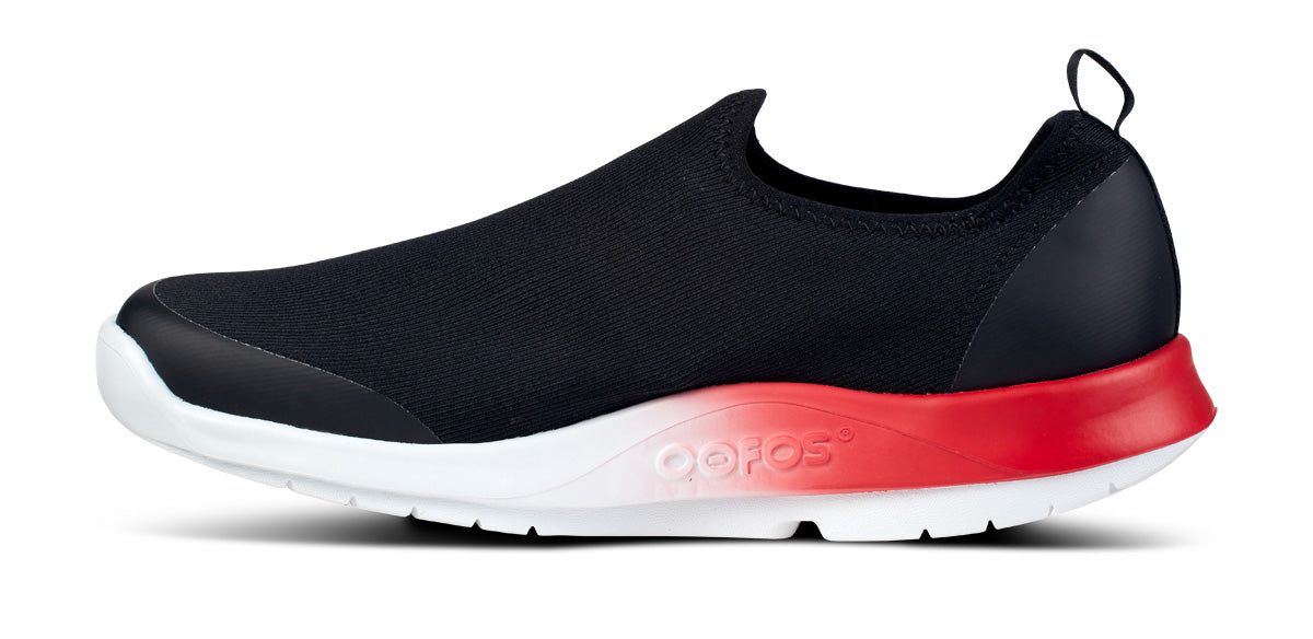 Black Oofos OOmg Sport Low Shoe | 07GUXCBDN