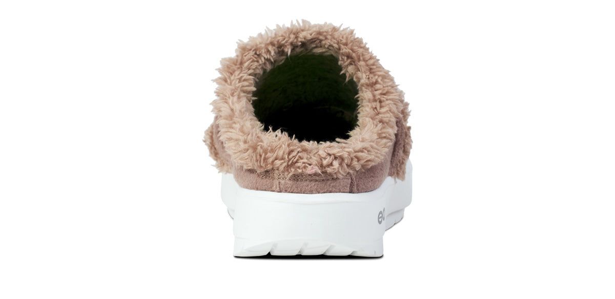 Chocolate Oofos OOcoozie Mule Shoe | 36TVPGIZC