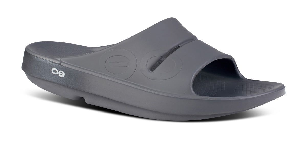 Dark Slate Fade & Slate Oofos OOahh Sport Slide Sandal | 91JUCFSYQ
