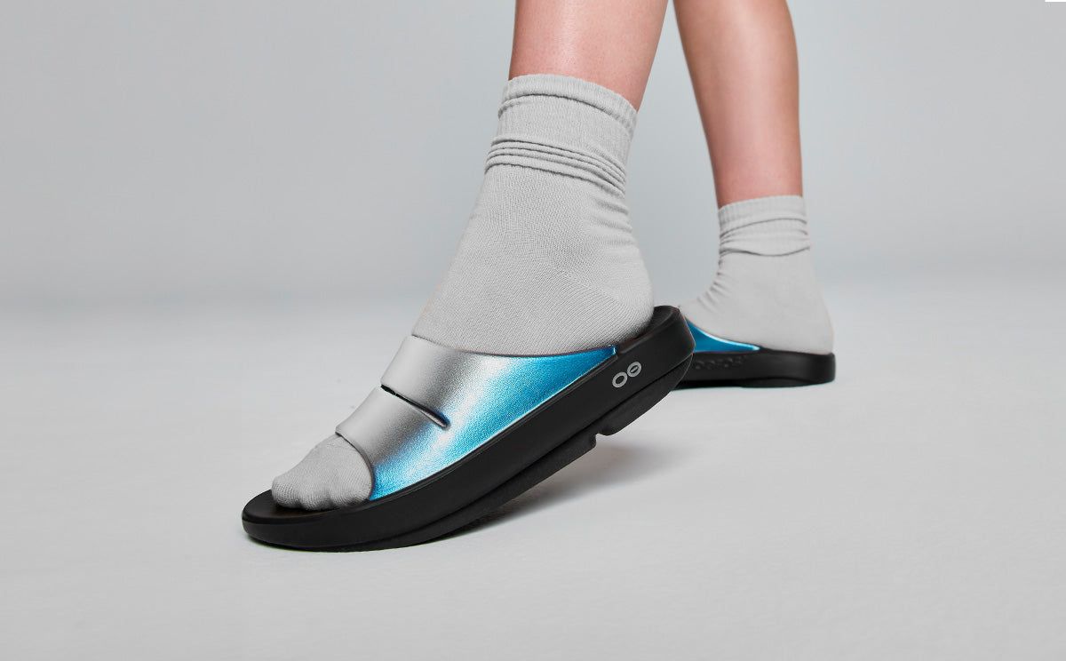 Frost Oofos OOahh Luxe Slide Sandal | 04UOJDVZP