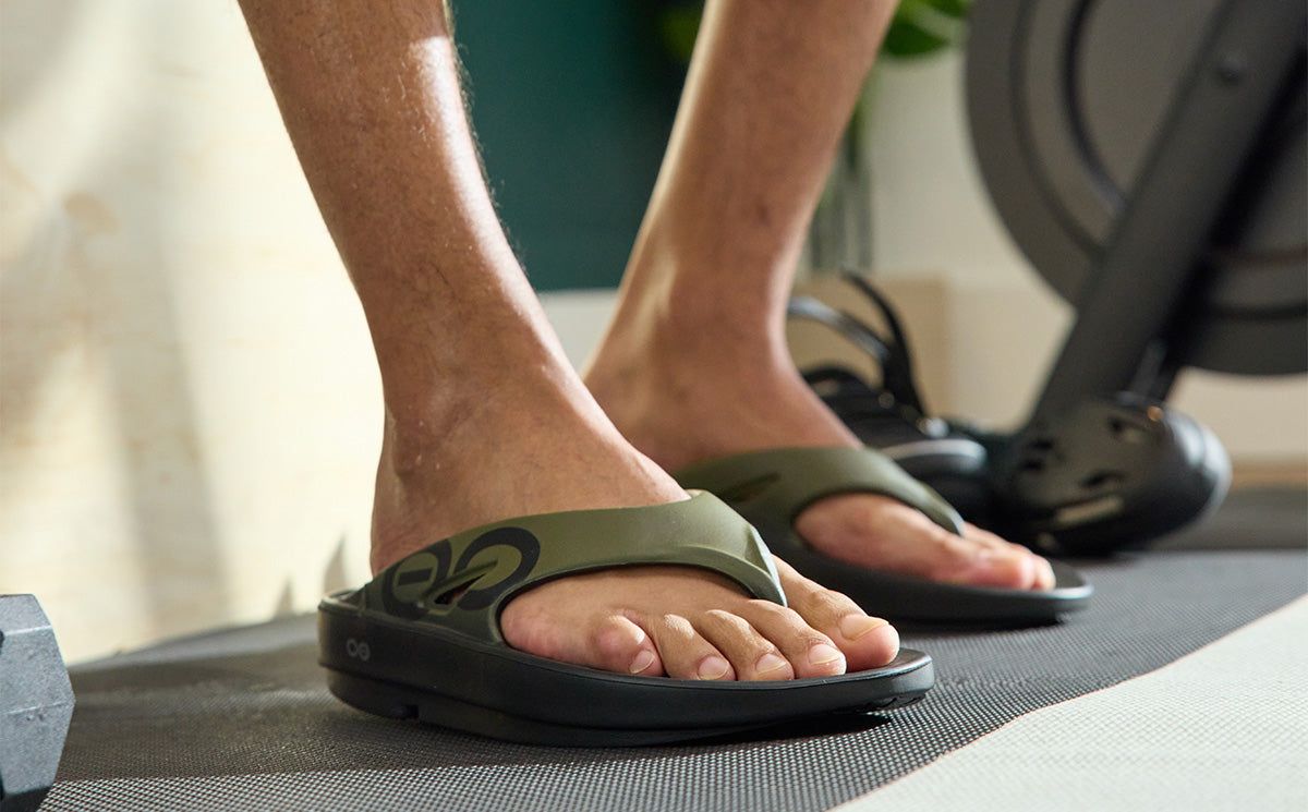Green Oofos OOriginal Sport Sandal | 39VXLOIJD