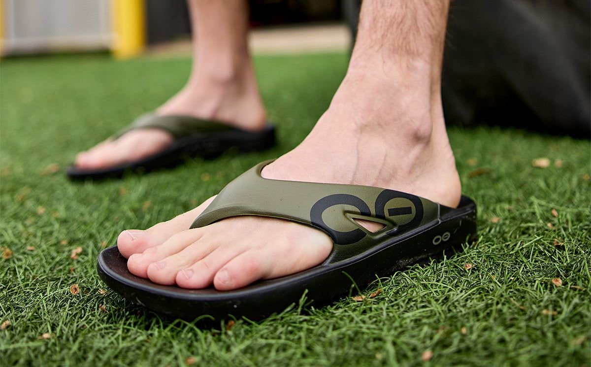 Green Oofos OOriginal Sport Sandal | 39VXLOIJD