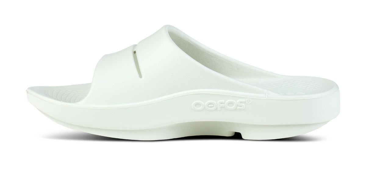 Grey Oofos OOahh Slide Sandal | 86JOCREQG