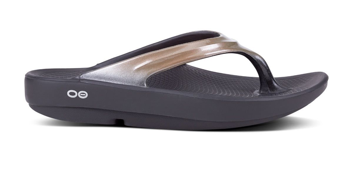 Latte Oofos OOlala Luxe Sandal | 81GADENLV