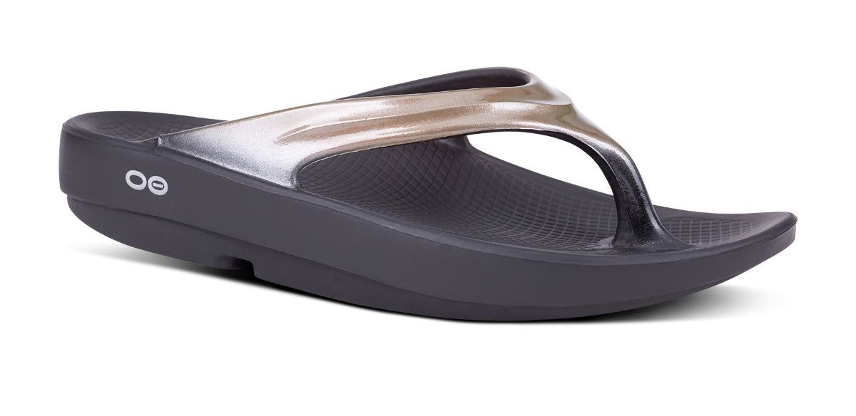Latte Oofos OOlala Luxe Sandal | 81GADENLV