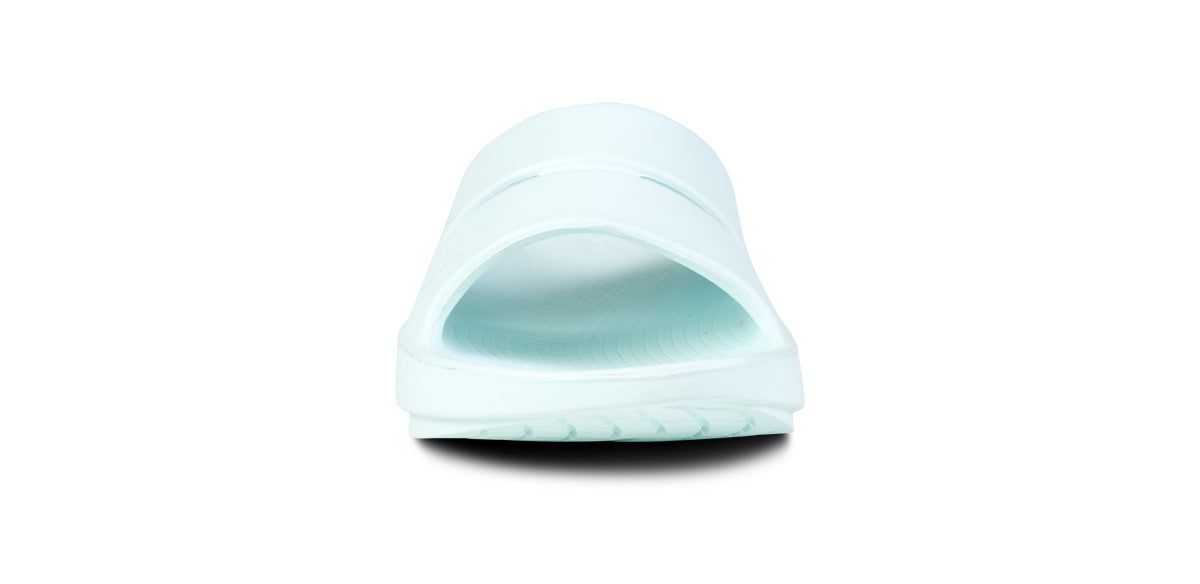 Light Turquoise Oofos OOahh Sport Slide Sandal | 70FOPVXDZ