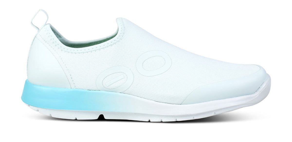 Light Turquoise Oofos OOmg Sport Low Shoe | 97MVROYWF