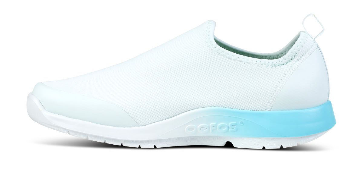 Light Turquoise Oofos OOmg Sport Low Shoe | 97MVROYWF
