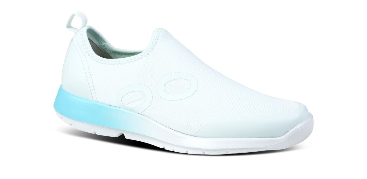 Light Turquoise Oofos OOmg Sport Low Shoe | 97MVROYWF
