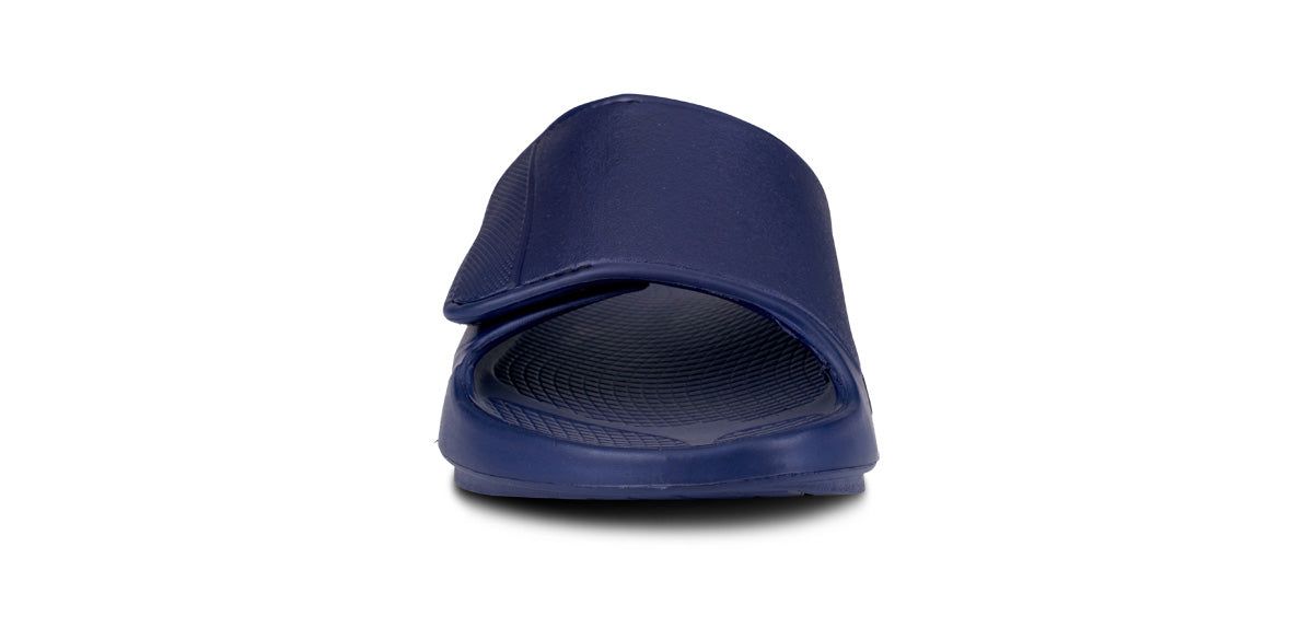 Navy Oofos OOahh Sport Flex Sandal | 13GUMBVWJ