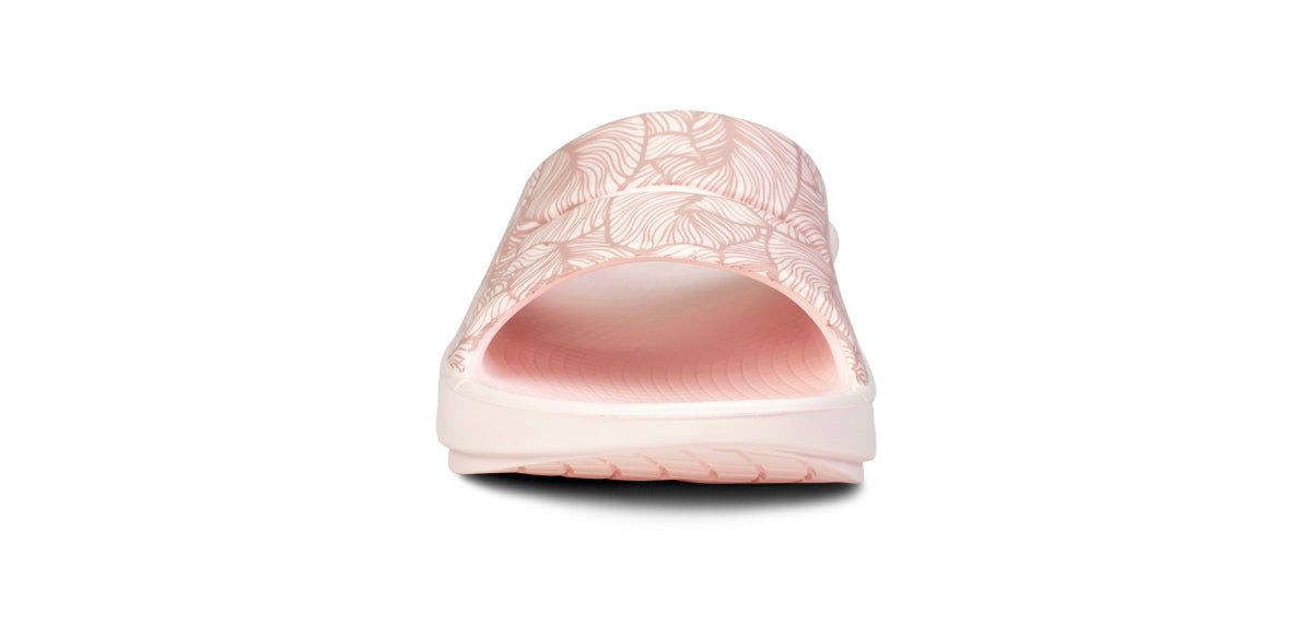 Pink Oofos OOahh Limited Slide Sandal | 38EYCQAJV
