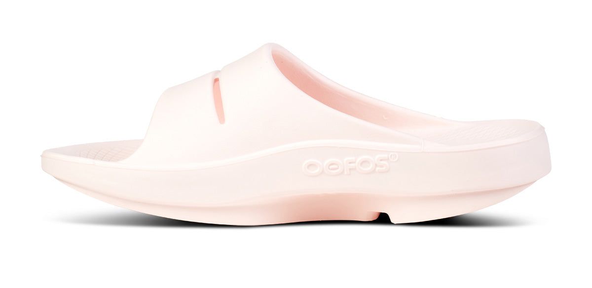 Pink Oofos OOahh Slide Sandal | 38BCYGWHN