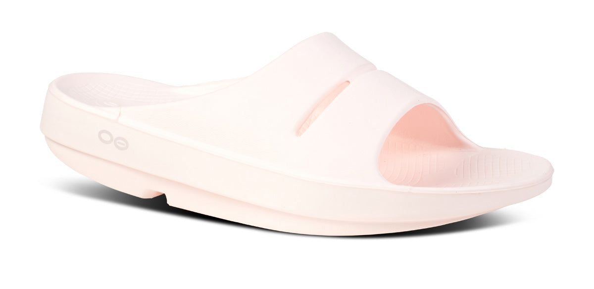 Pink Oofos OOahh Slide Sandal | 38BCYGWHN