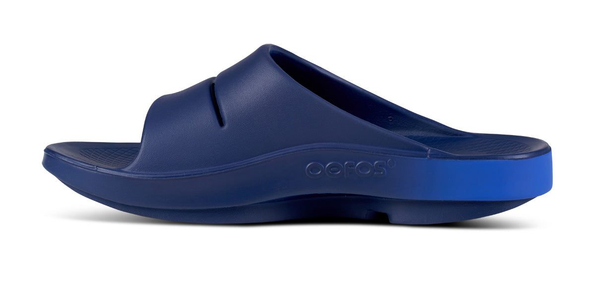 Royal / Navy Oofos OOahh Sport Slide Sandal | 42GFJXNWO