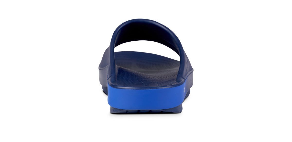Royal / Navy Oofos OOahh Sport Slide Sandal | 42GFJXNWO