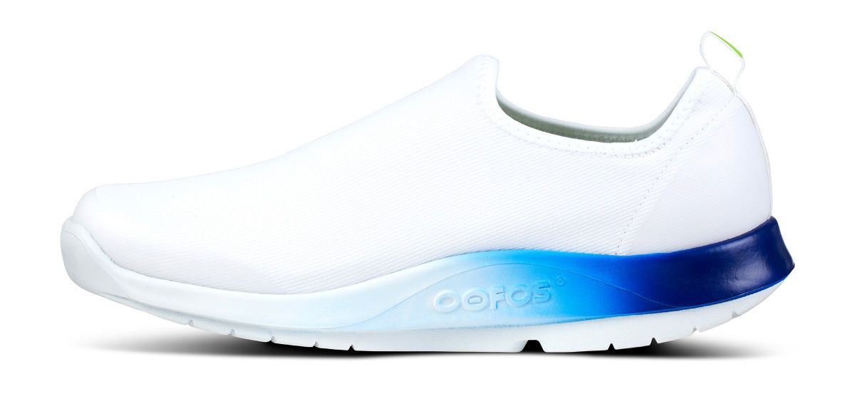 Royal / White Oofos OOmg Sport Low Shoe | 68TDOVNEG