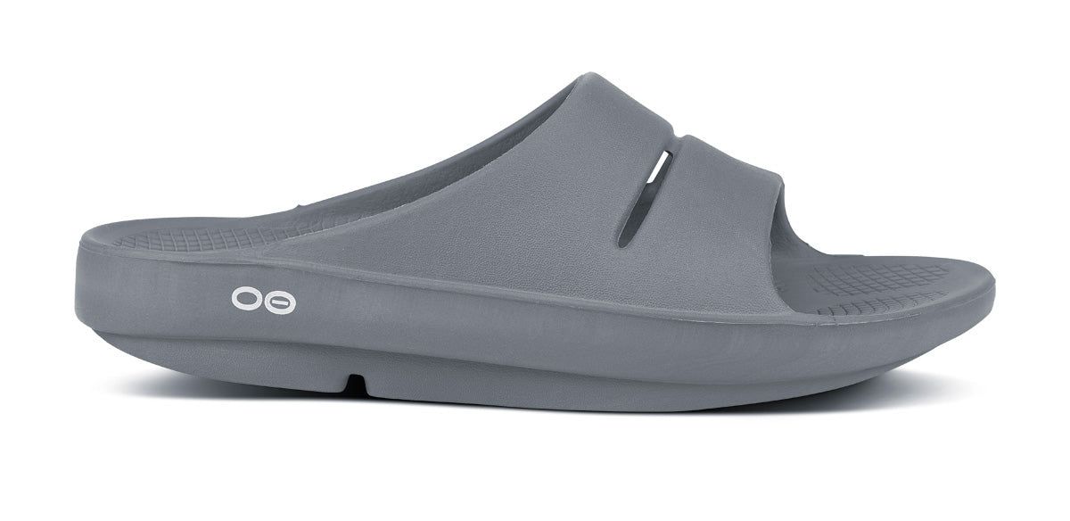 Slate Oofos OOahh Slide Sandal | 76UMWSTKD