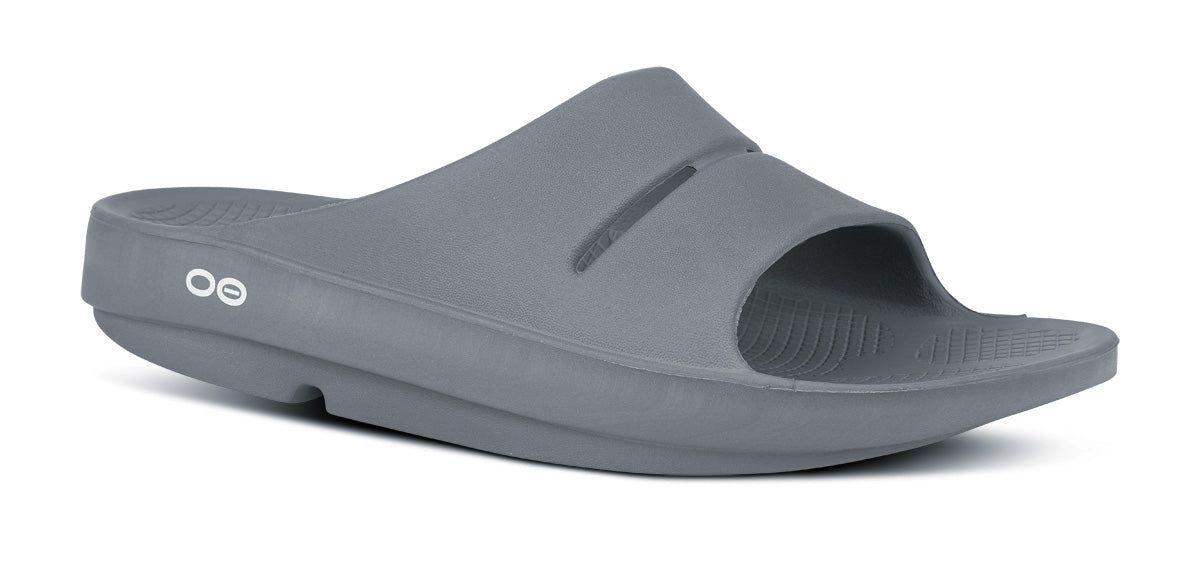 Slate Oofos OOahh Slide Sandal | 76UMWSTKD