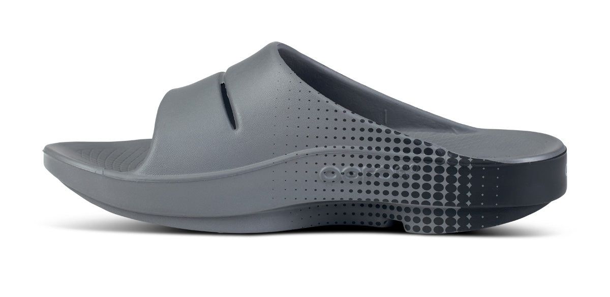 Slate Oofos OOahh Sport Slide Sandal | 29XSRNOFQ
