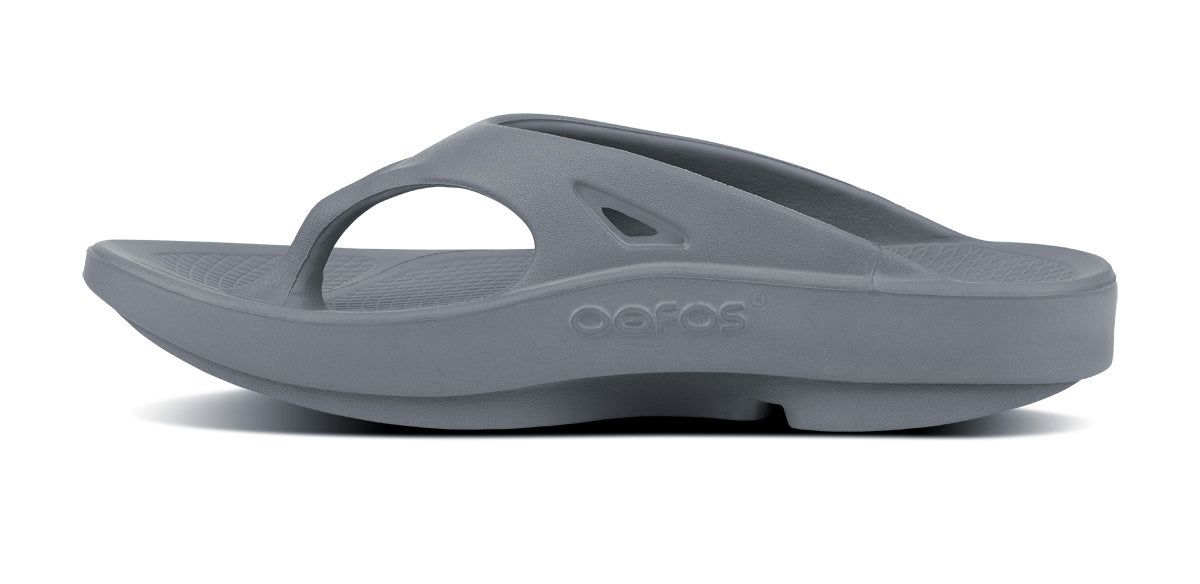Slate Oofos OOriginal Sandal | 45COULQST