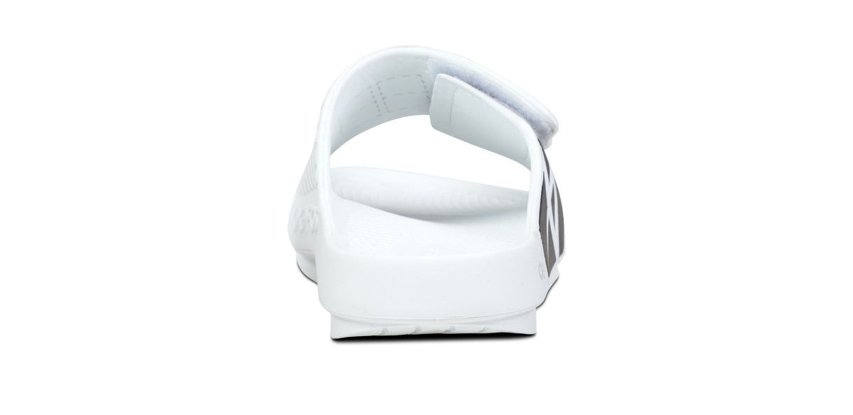 White Oofos OOahh Sport Flex Sandal | 69BACWNEM