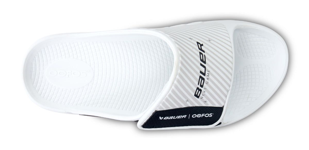 White Oofos OOahh Sport Flex Sandal | 69BACWNEM