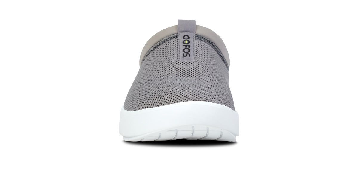 White Oofos OOcoozie Sport Mule | 04QVTGRJZ