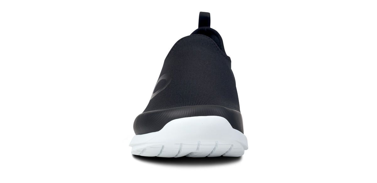 White / Black Oofos OOmg Sport Low Shoe | 47YSBEQFG