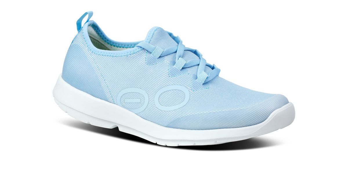 White / Red Blue Oofos OOmg Sport LS Low Shoe | 85ORTWGDU